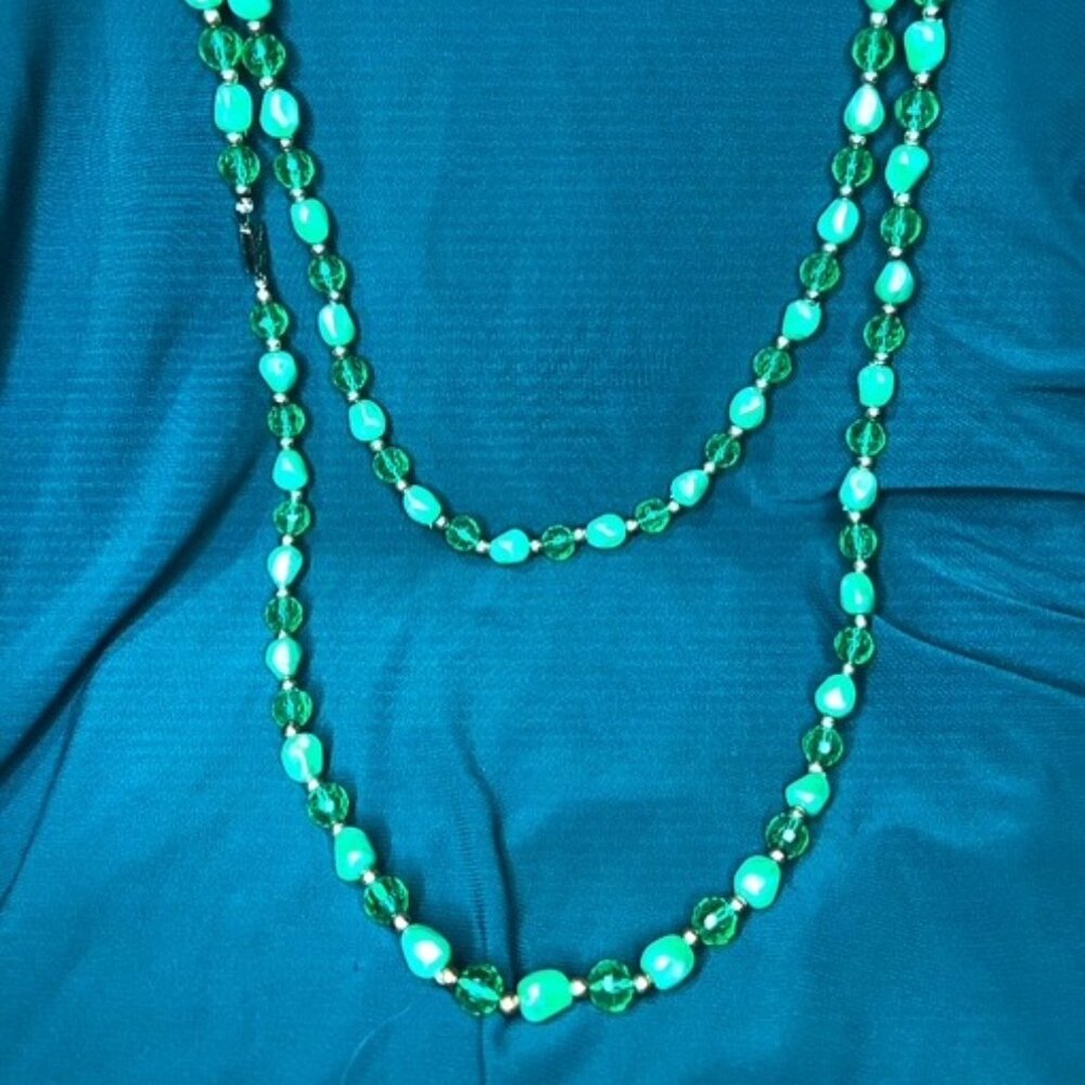 Gorgeous in Green Necklace